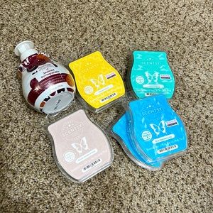 Scentsy wax bars and hand soap